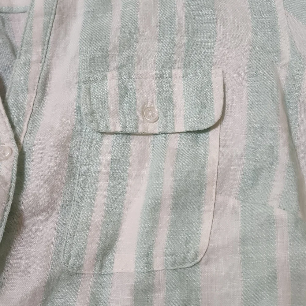 Anthropologie NWOT linen dress shirt - Picture 2 of 8